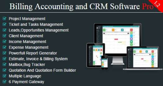 Billing Accounting CRM/ERP Software