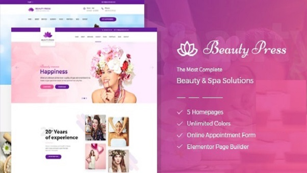 Beauty Salon Spa Online Booking Website/Apps