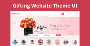 Gifting Full Website UI Website